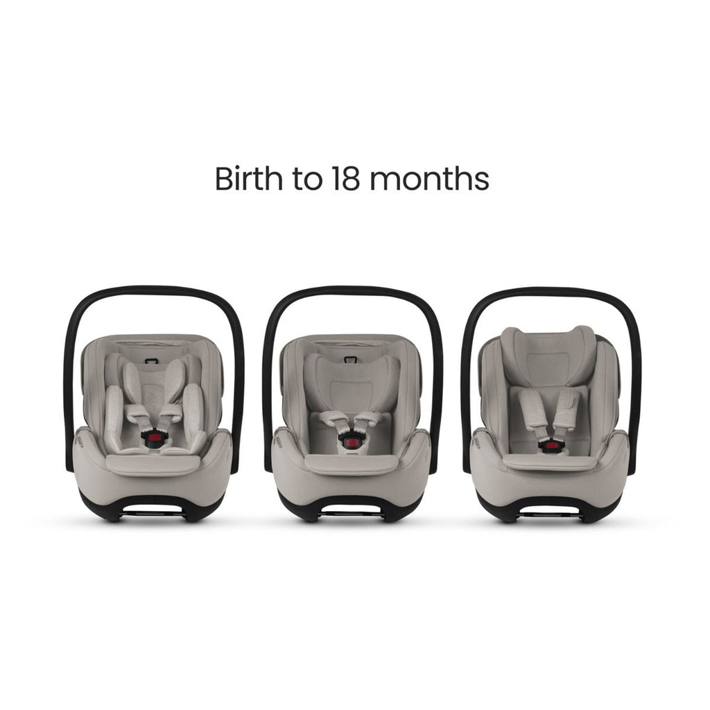 Silver Cross Glide Plus 360 Infant Car Seat - Natural Taupe 2