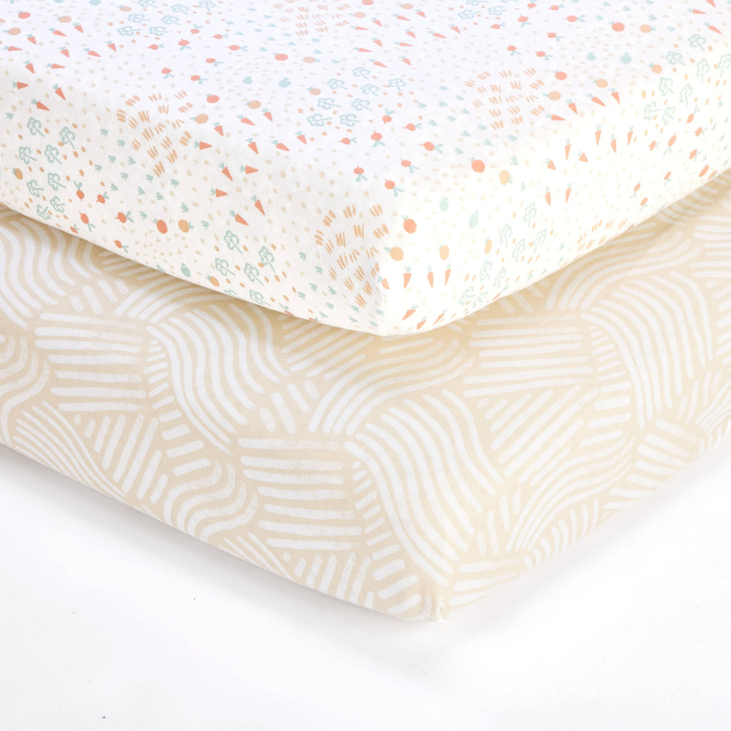 Tutti Bambini Cot Fitted Sheets 2pk - Good Life