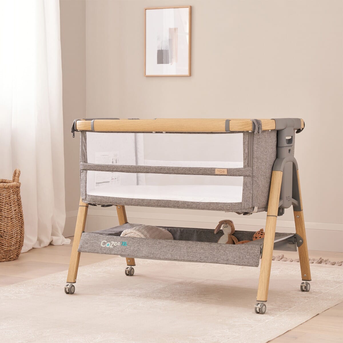 Tutti Bambini Cozee Crib Castors - Default Title