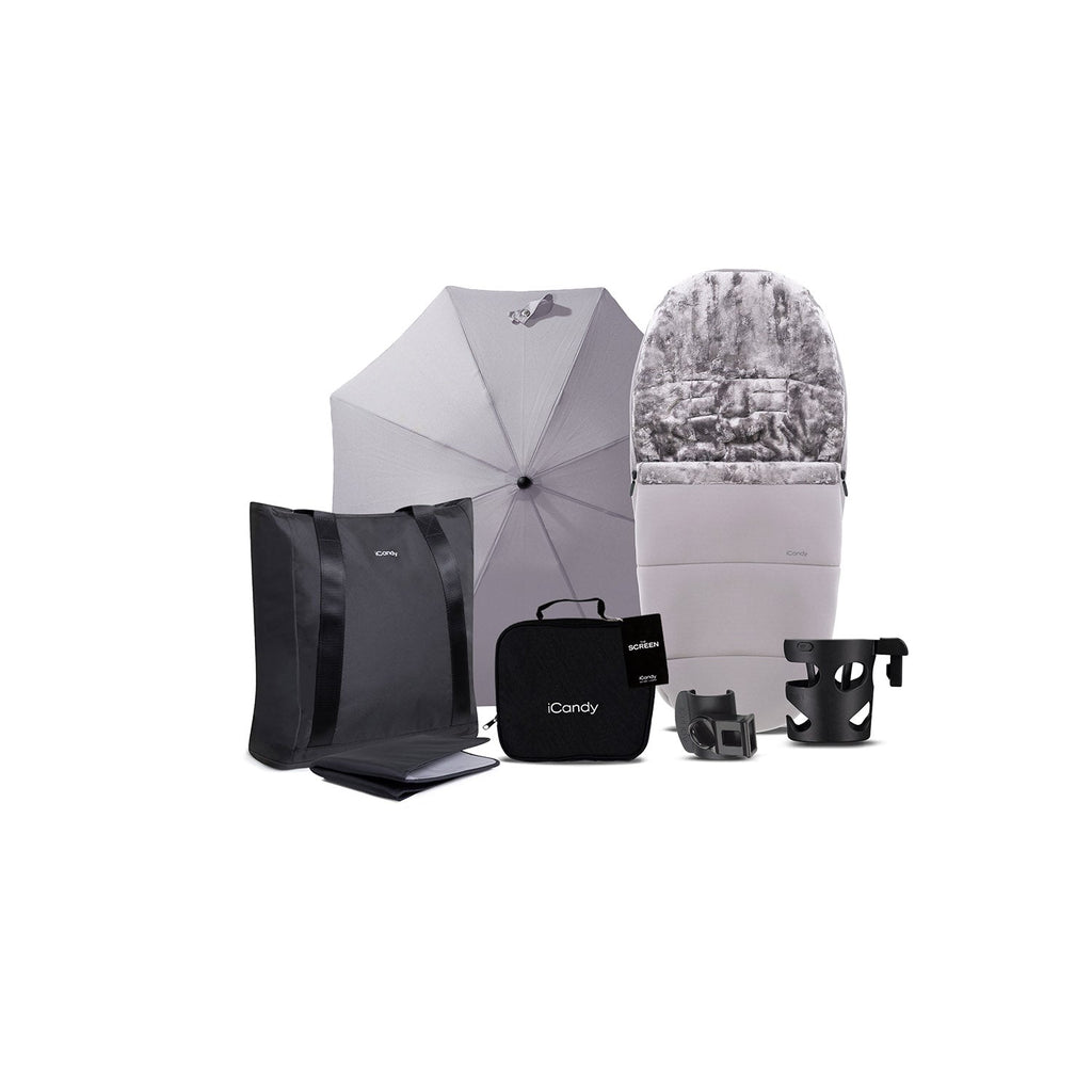 iCandy Core 2 Cocoon 360 Car Seat & Base Bundle - Storm Grey