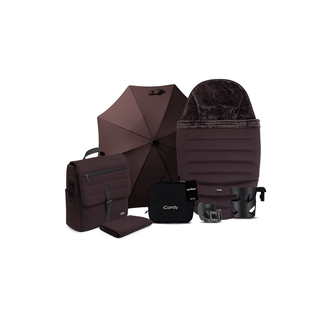 iCandy Peach 8 Editions Maxi-Cosi Pebble 360 Pro 2 Car Seat & Base Bundle - Coffee Bean