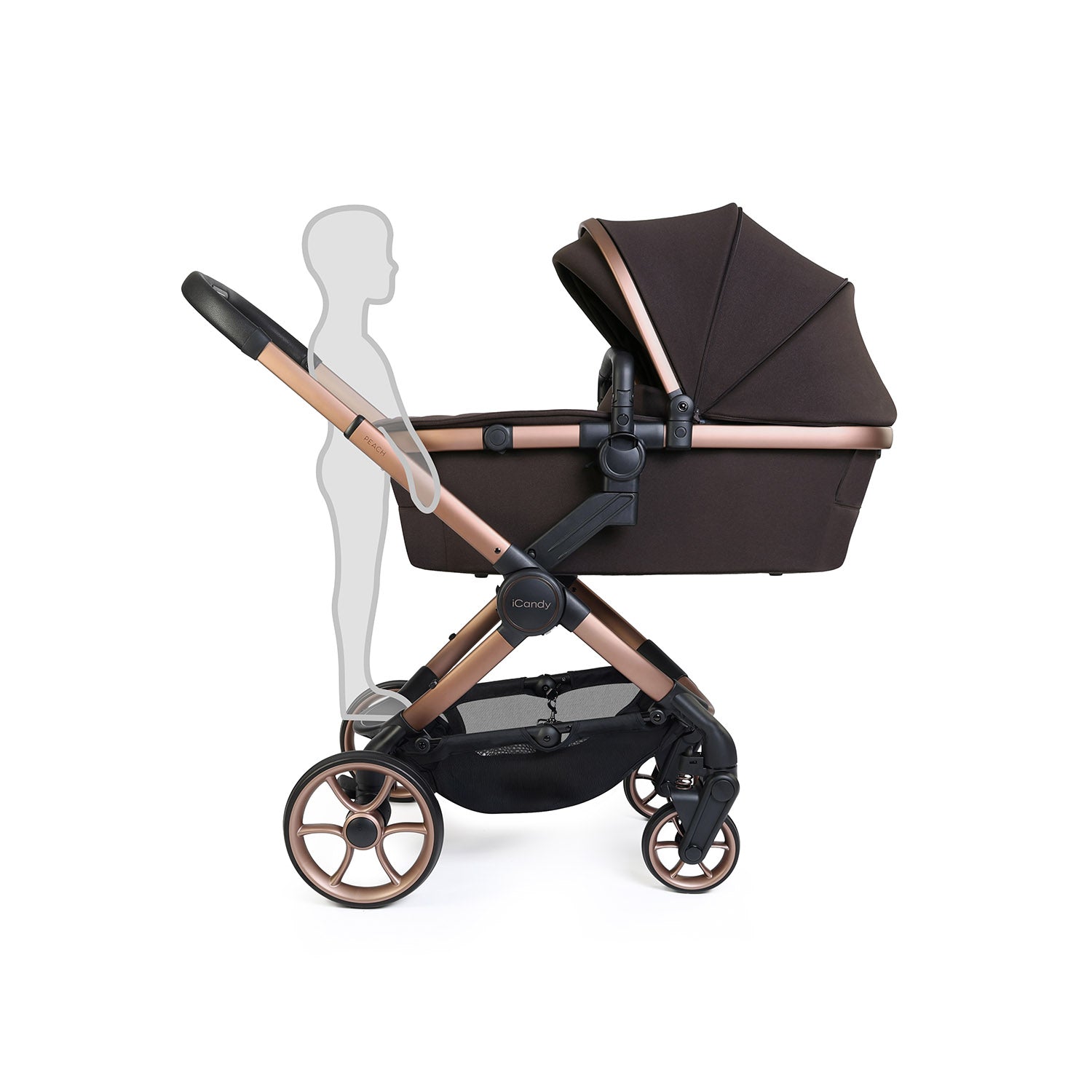 iCandy Peach 8 Editions Cocoon 360 Car Seat & Base Bundle - Pecan