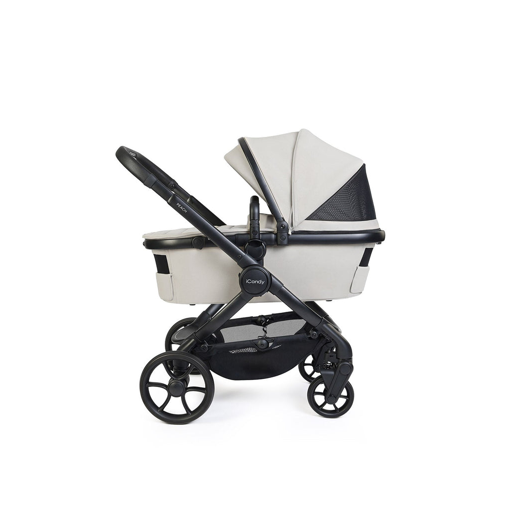 iCandy Peach 8 Cocoon 360 Car Seat & Base Bundle - Taupe