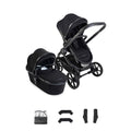 iCandy Peach 8 Pushchair & Carrycot Combo - Black