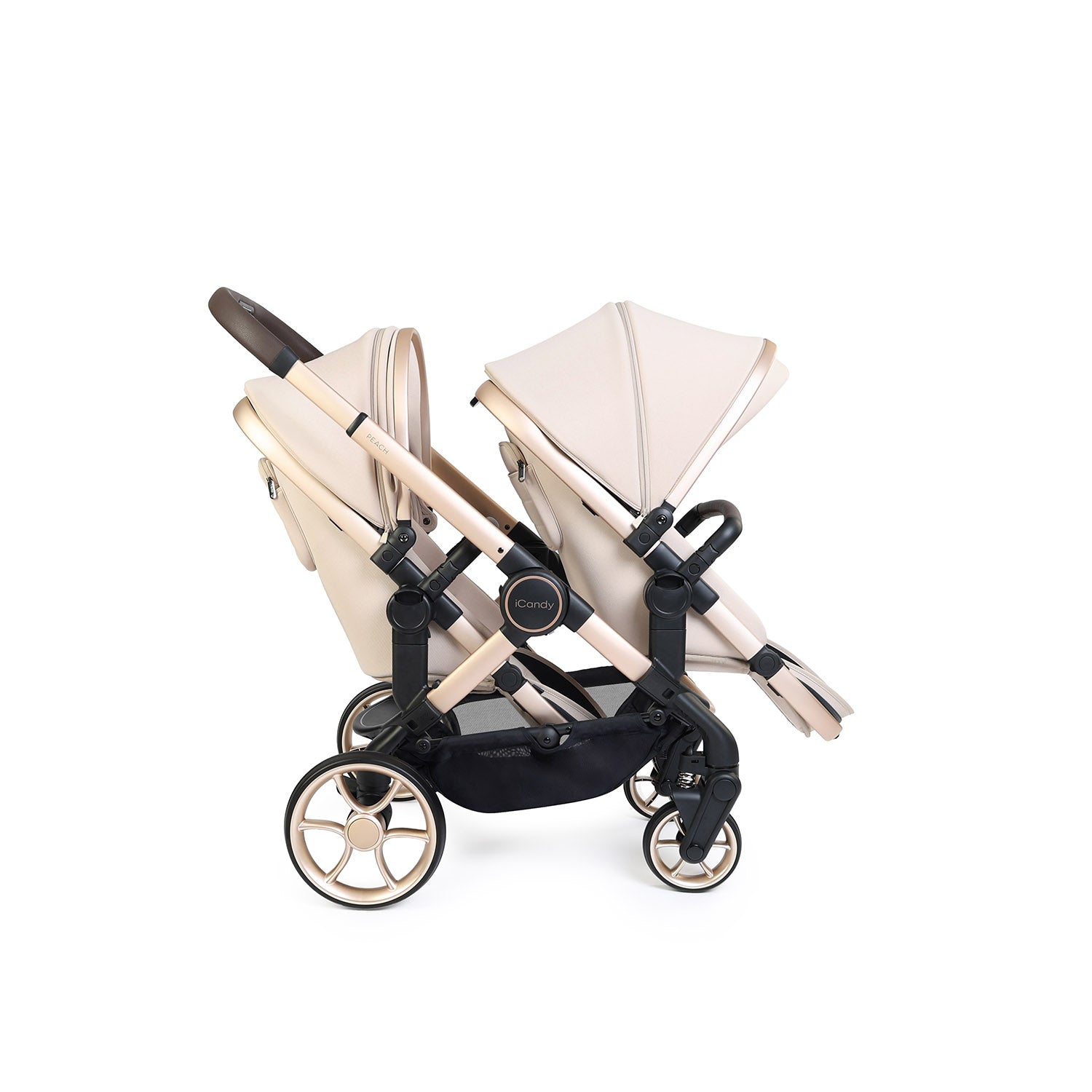 iCandy Peach 8 Editions Double Cocoon 360 Car Seat & Base Bundle - Biscotti