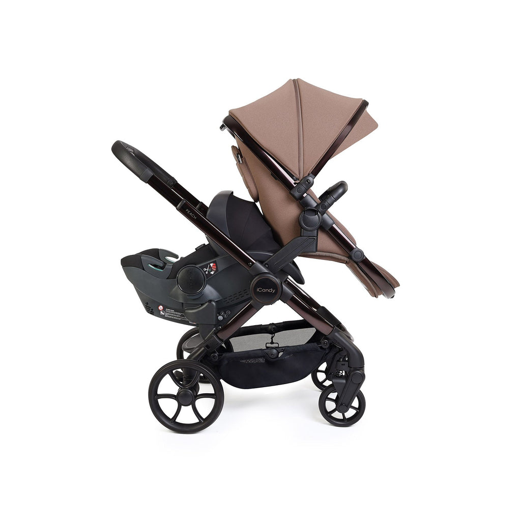 iCandy Peach 8 Editions Double Cocoon 360 Car Seat & Base Bundle - Coco