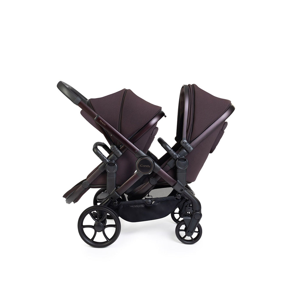 iCandy Peach 8 Editions Double Cocoon 360 Car Seat & Base Bundle - Coffee Bean