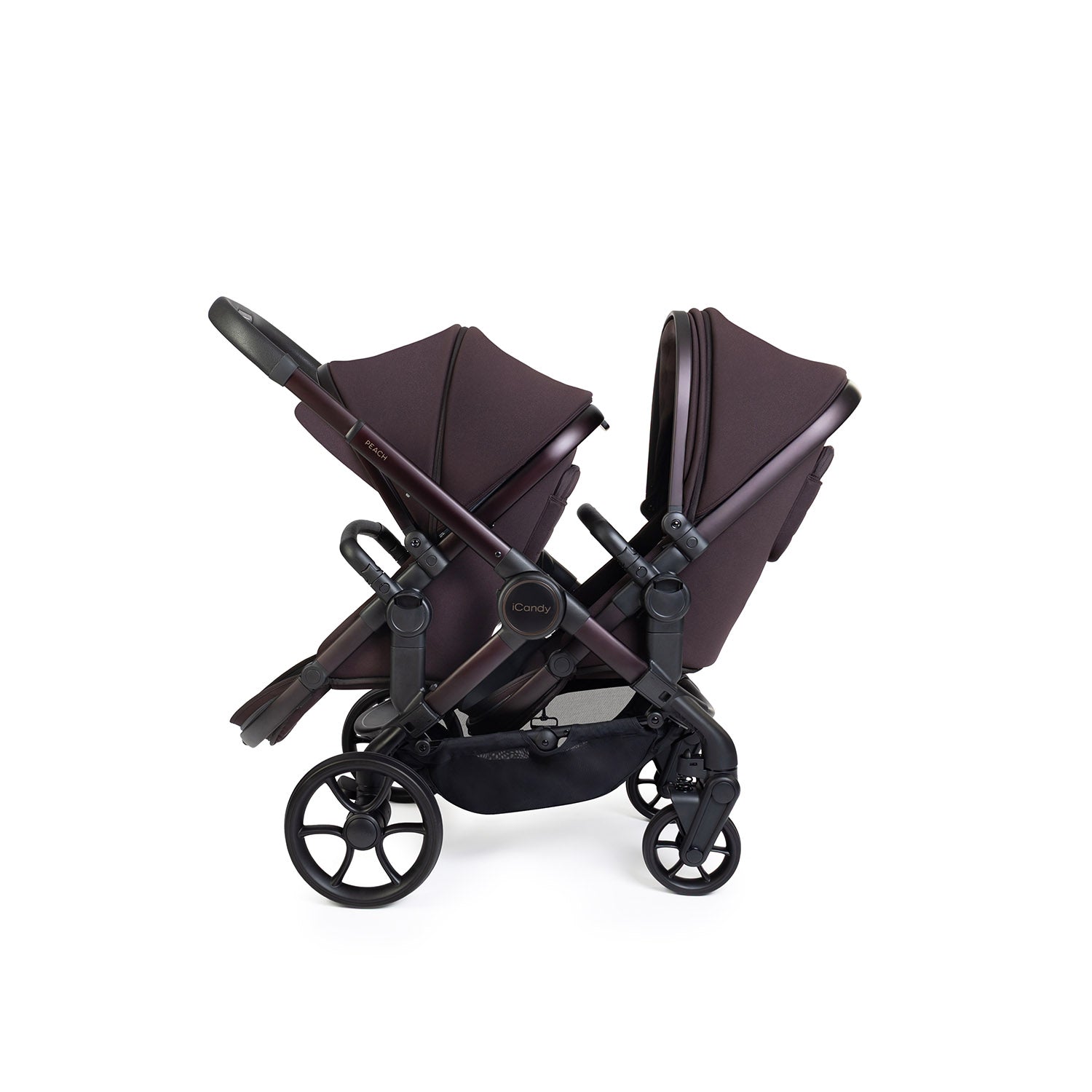 iCandy Peach 8 Editions Double Cocoon 360 Car Seat & Base Bundle - Coffee Bean