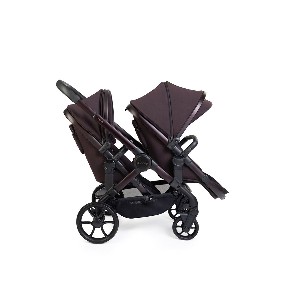 iCandy Peach 8 Editions Double Cocoon 360 Car Seat & Base Bundle - Coffee Bean