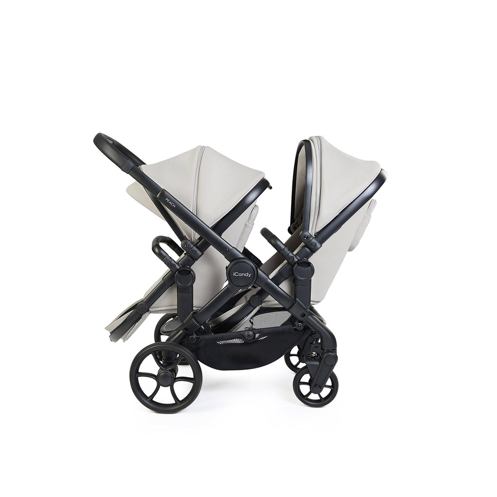 iCandy Peach 8 Double Cocoon 360 Car Seat & Base Bundle - Taupe