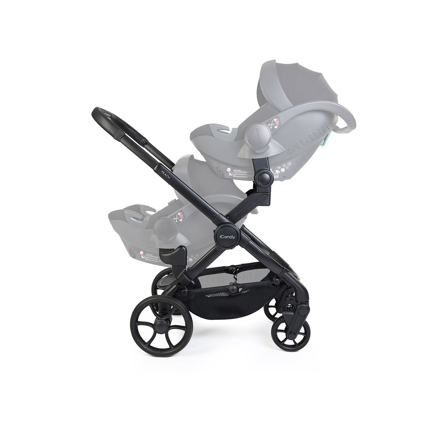 iCandy Peach 8 Twin Complete Accessory Bundle - Black