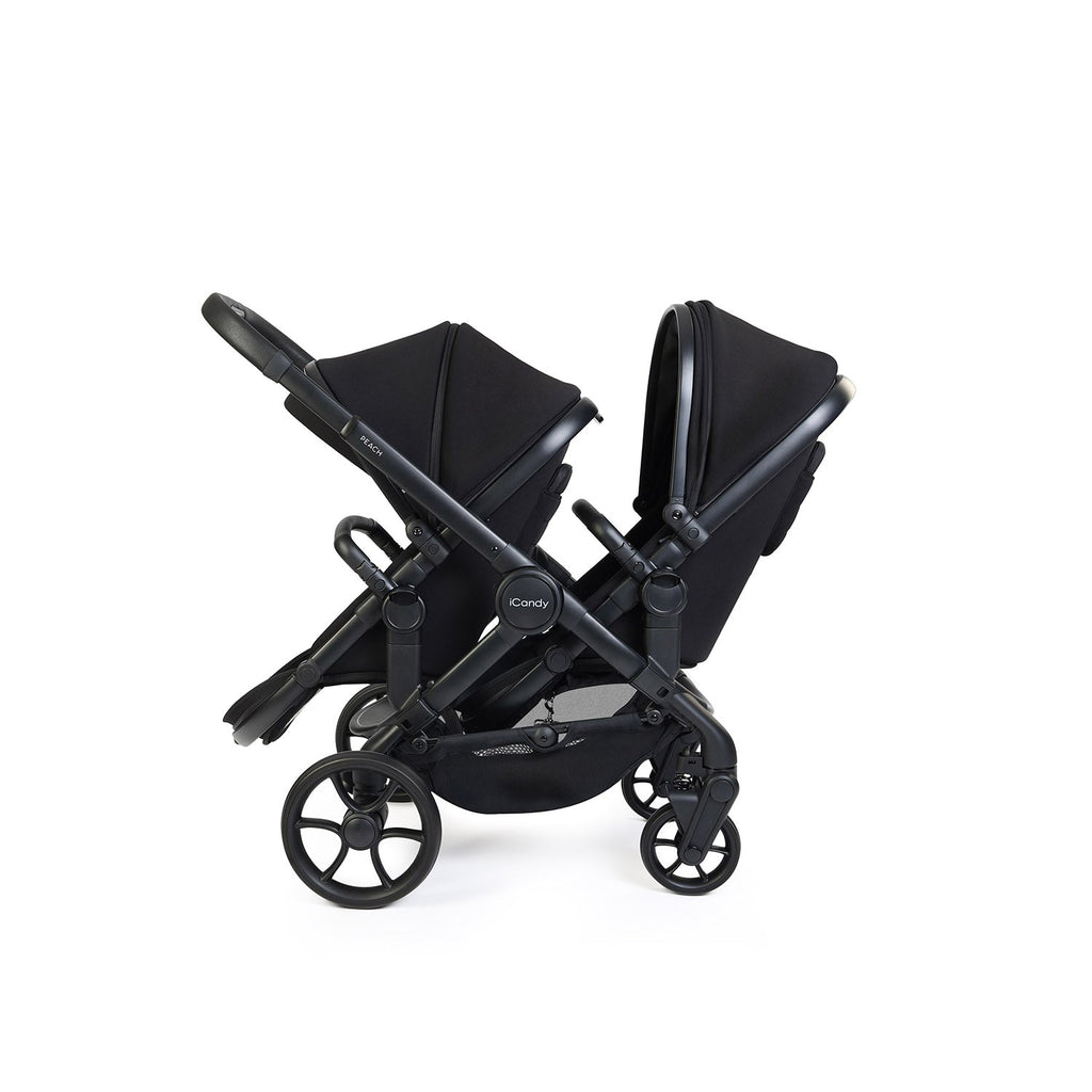 iCandy Peach 8 Twin Complete Accessory Bundle - Black