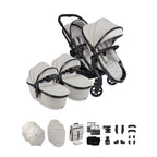 iCandy Peach 8 Twin Complete Accessory Bundle - Taupe