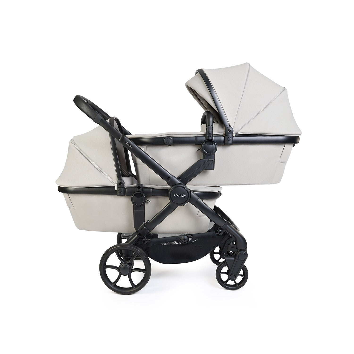 iCandy Peach 8 Twin Complete Accessory Bundle - Taupe