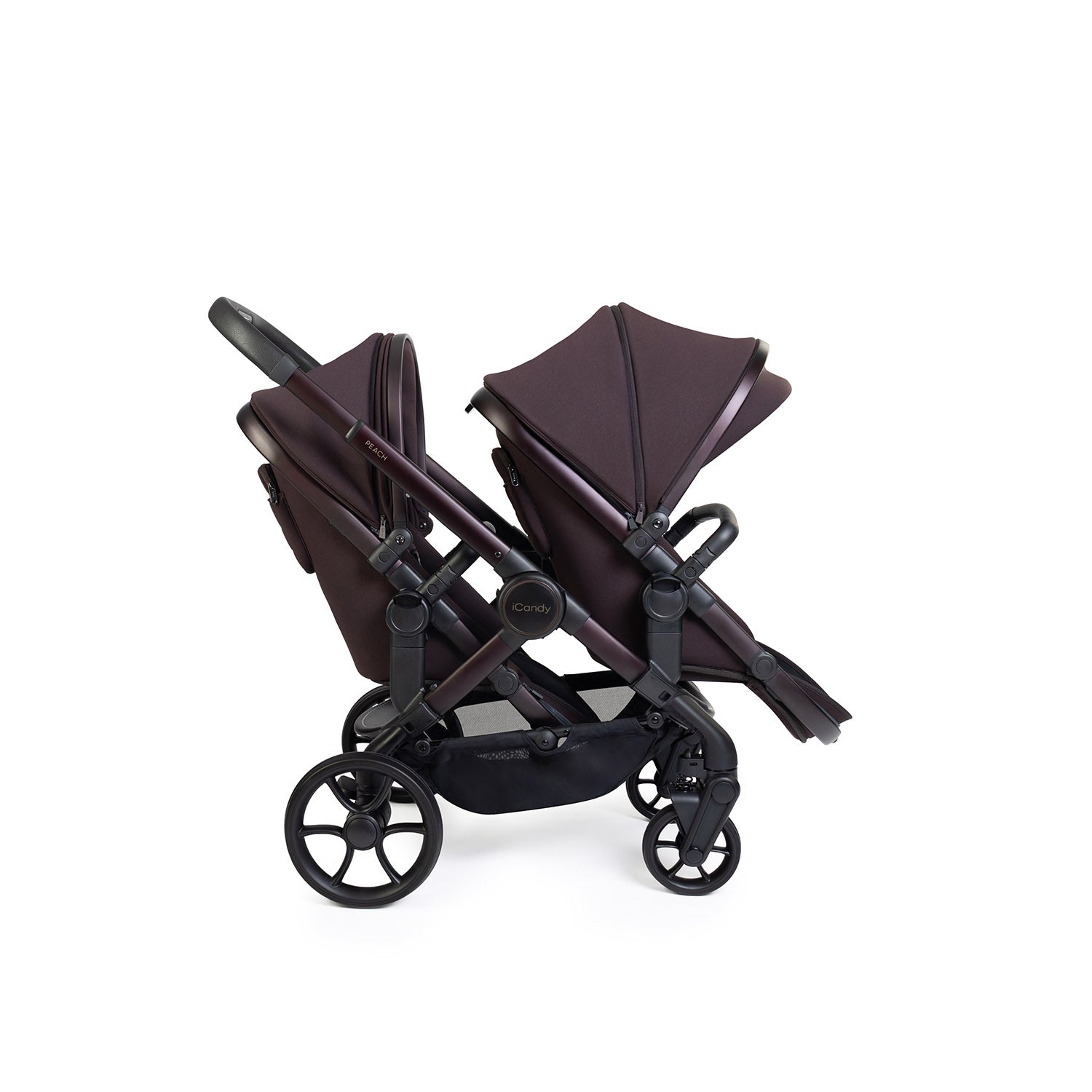iCandy Peach 8 Editions Twin Pushchair & Carrycot Combo - Coffee Bean