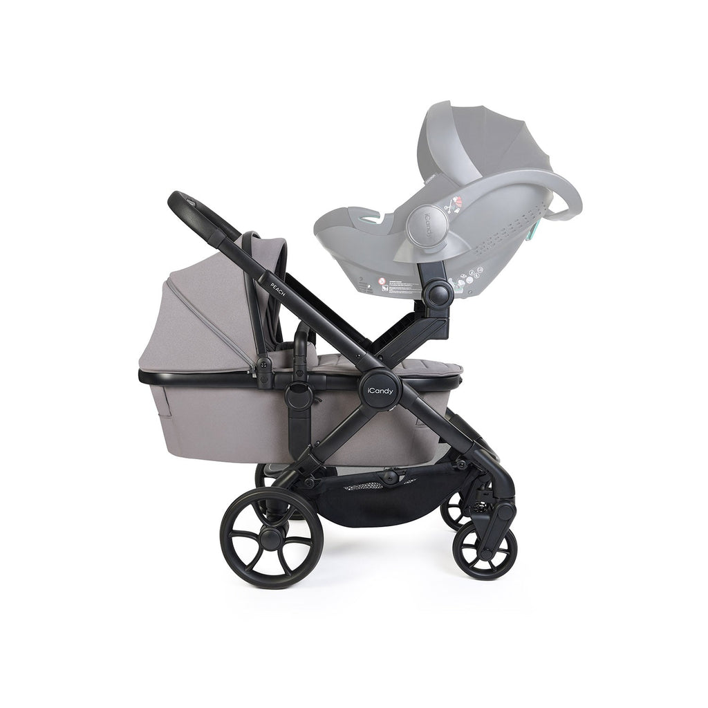 iCandy Peach 8 Twin Pushchair & Carrycot Combo - Porcini