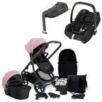iCandy Orange 4 Travel System Bundle with Maxi-Cosi Pebble 360 Pro2 & Rotating Base - Rose 1