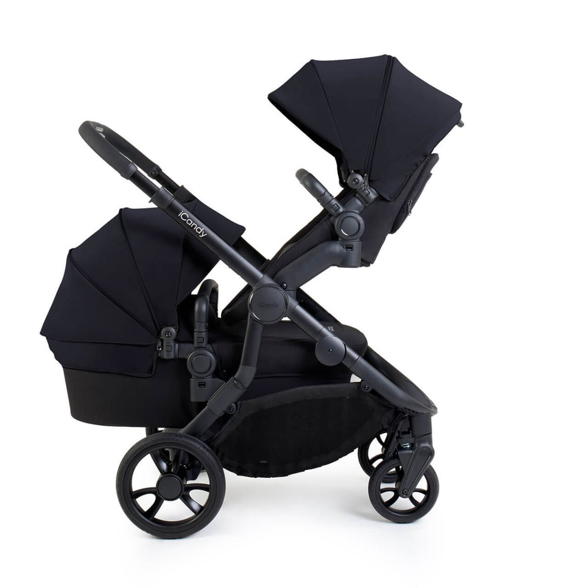 iCandy Orange 4 Travel System Bundle with Maxi-Cosi Pebble 360 Pro2 & Rotating Base - Black Edition 4