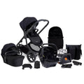 iCandy Orange 4 Travel System Bundle with Cocoon & Base - Black Edition 1