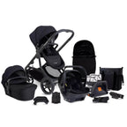 iCandy Orange 4 Travel System Bundle with Cocoon & Base - Black Edition 1