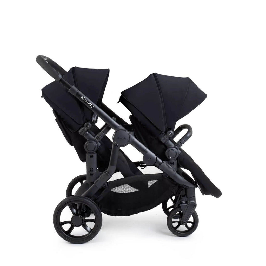 iCandy Orange 4 Twin Cocoon i-Size Complete Travel System Bundle - Black Edition 5