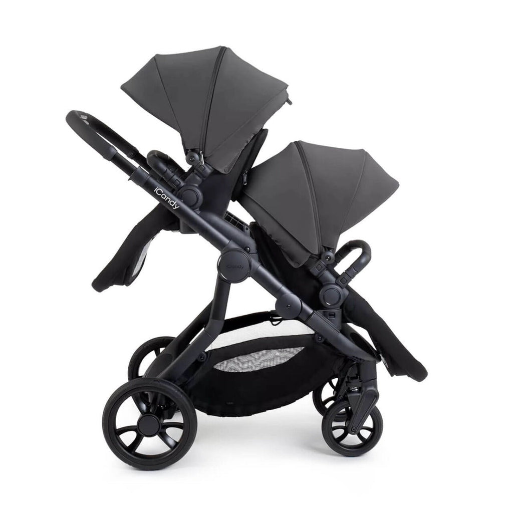 iCandy Orange 4 Twin Cocoon i-Size Complete Travel System Bundle - Fossil 7