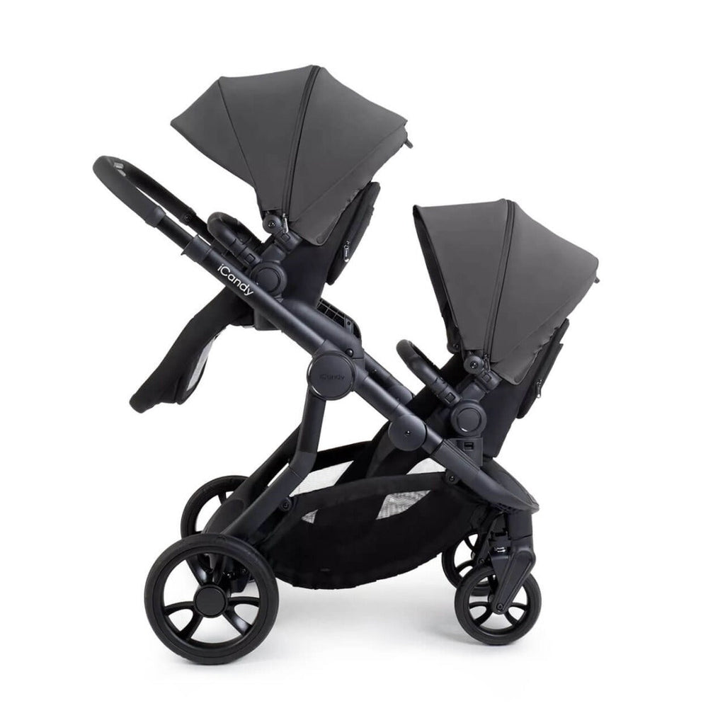 iCandy Orange 4 Double Pushchair with Complete Accessory Bundle - Fossil 14