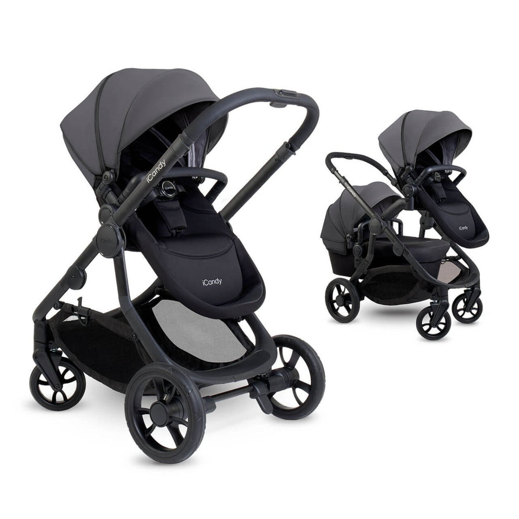 iCandy Orange 4 Travel System Bundle with Maxi-Cosi Cabriofix i-Size & Base - Fossil 16