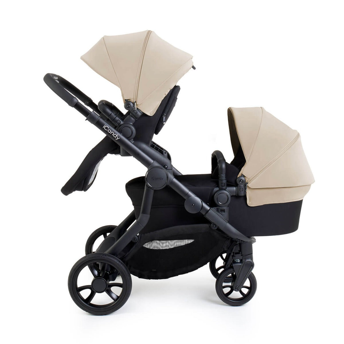 iCandy Orange 4 Travel System Bundle with Maxi-Cosi Cabriofix i-Size & Base - Latte 5