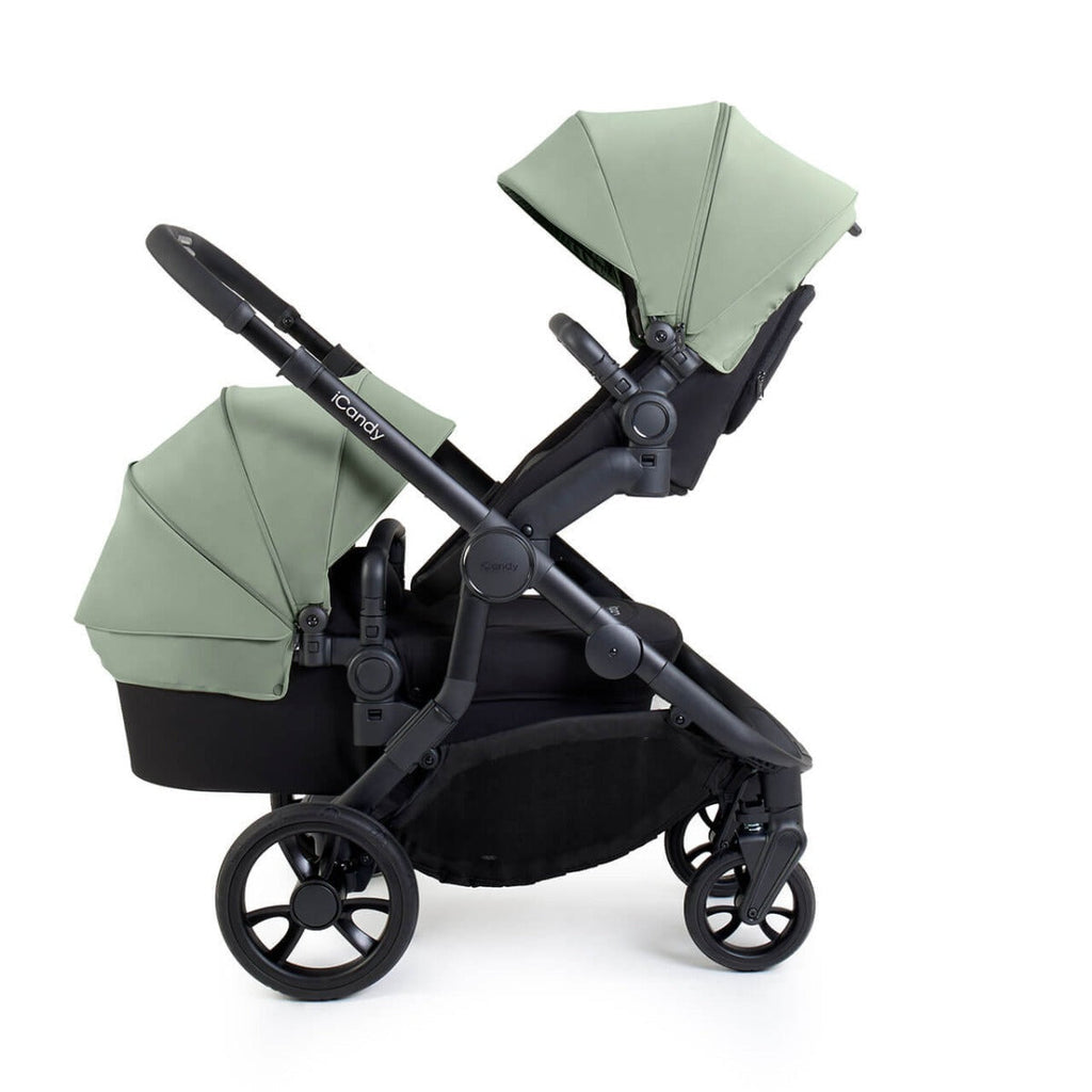 iCandy Orange 4 Travel System Bundle with Cocoon & Base - Pistachio 7