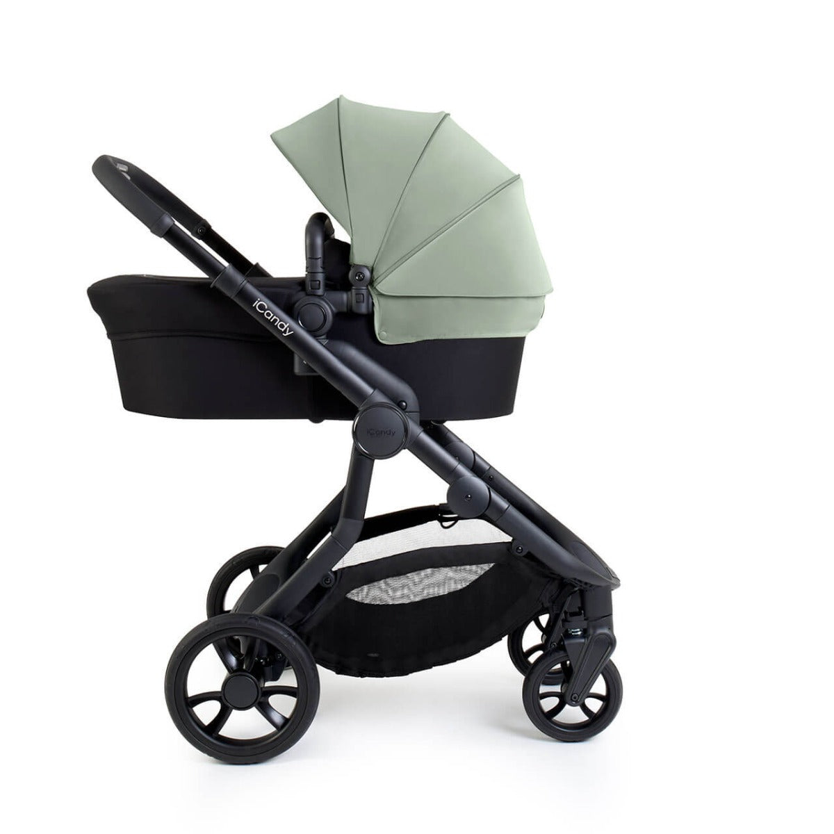 iCandy Orange 4 Travel System Bundle with Cybex Cloud T & Rotating Base - Pistachio 3