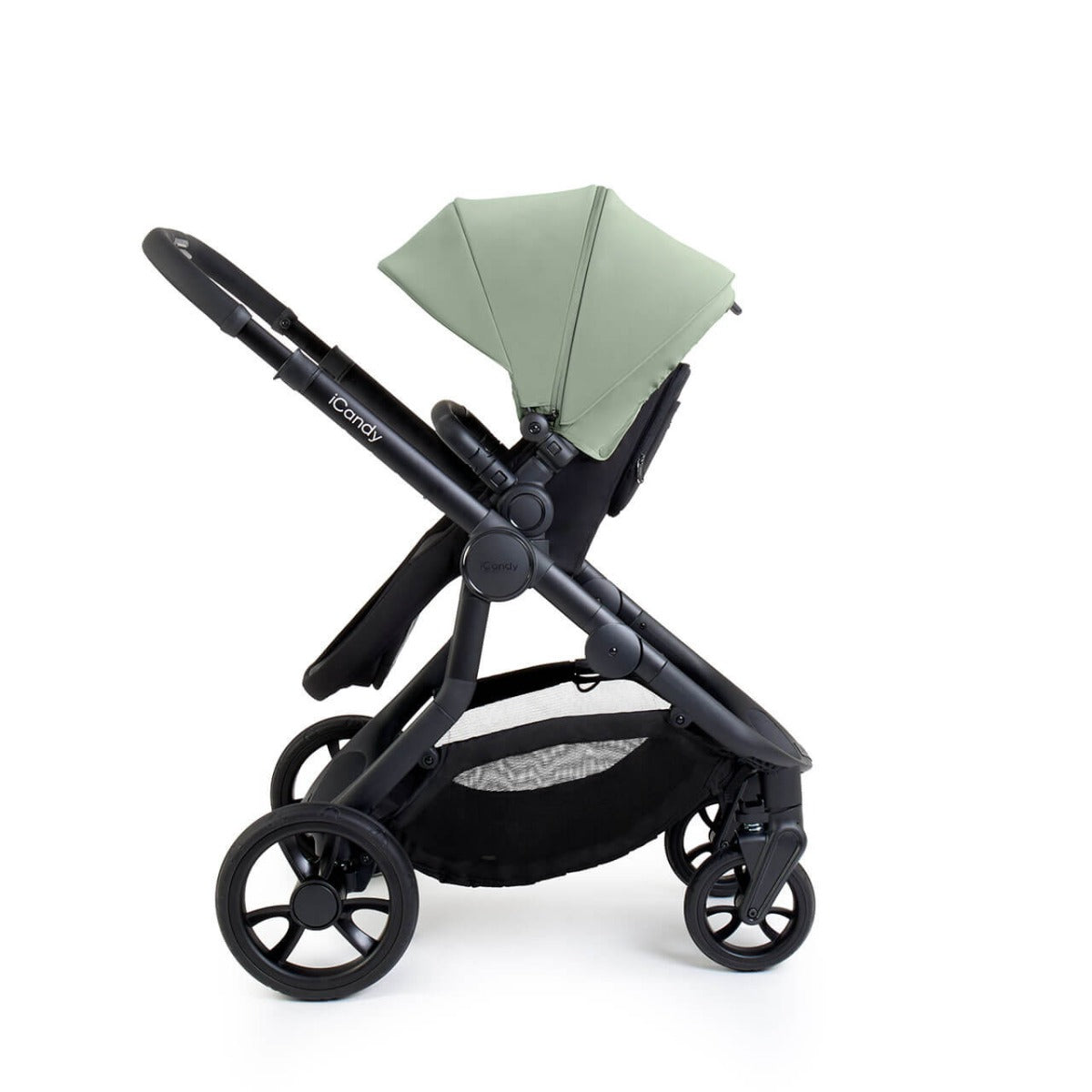 iCandy Orange 4 Travel System Bundle with Cybex Cloud T & Rotating Base - Pistachio 7