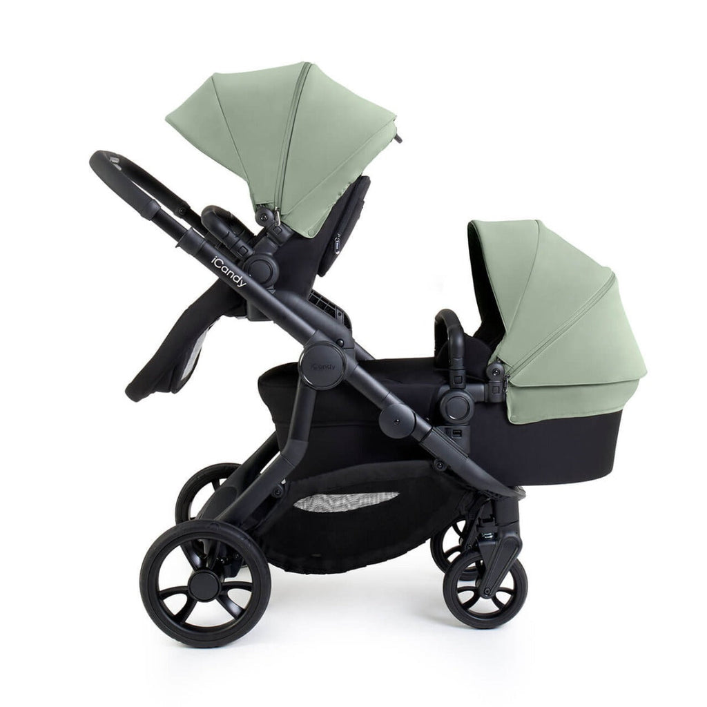 iCandy Orange 4 Travel System Bundle with Maxi-Cosi Pebble 360 Pro2 & Rotating Base - Pistachio 6