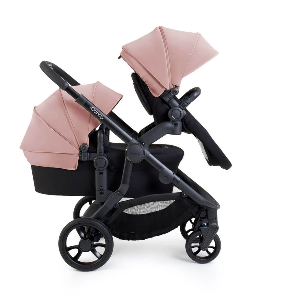iCandy Orange 4 Double Pushchair with Complete Accessory Bundle - Rose 6
