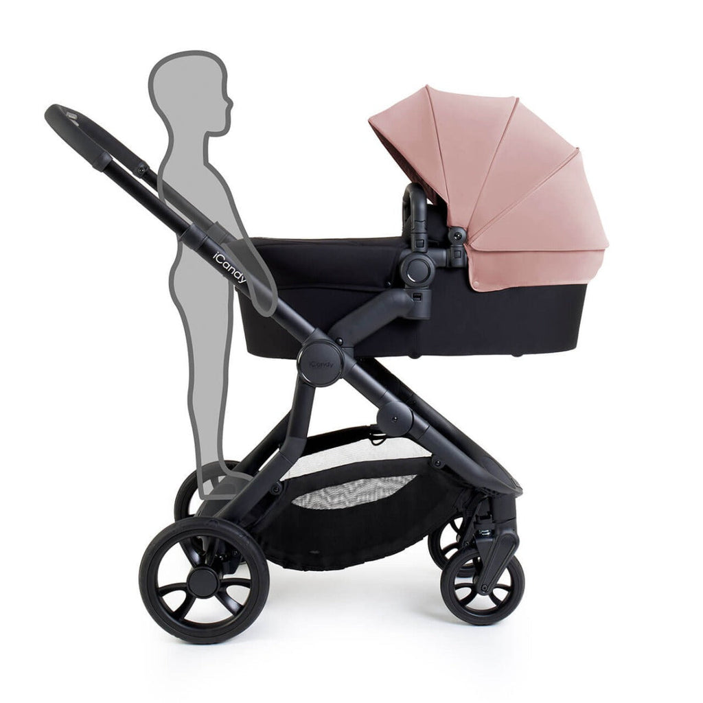 iCandy Orange 4 Travel System Bundle with Maxi-Cosi Pebble 360 Pro2 & Rotating Base - Rose 19
