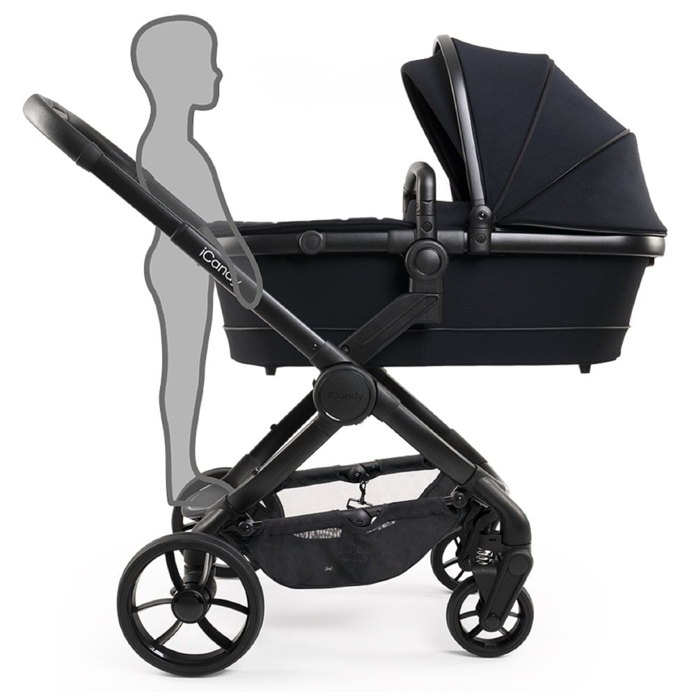 iCandy Peach 7 Complete Pushchair & Accessories Bundle - Black Edition 4