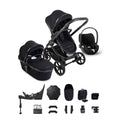 iCandy Peach 8 Cybex Cloud T Car Seat & 360 Base Bundle - Black