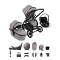 iCandy Peach 8 Cybex Cloud T Car Seat & 360 Base Bundle - Porcini
