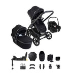 iCandy Peach 8 Maxi-Cosi Pebble 360 Pro 2 Car Seat & Base Bundle - Black