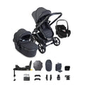 iCandy Peach 8 Maxi-Cosi Pebble 360 Pro 2 Car Seat & Base Bundle - Grey