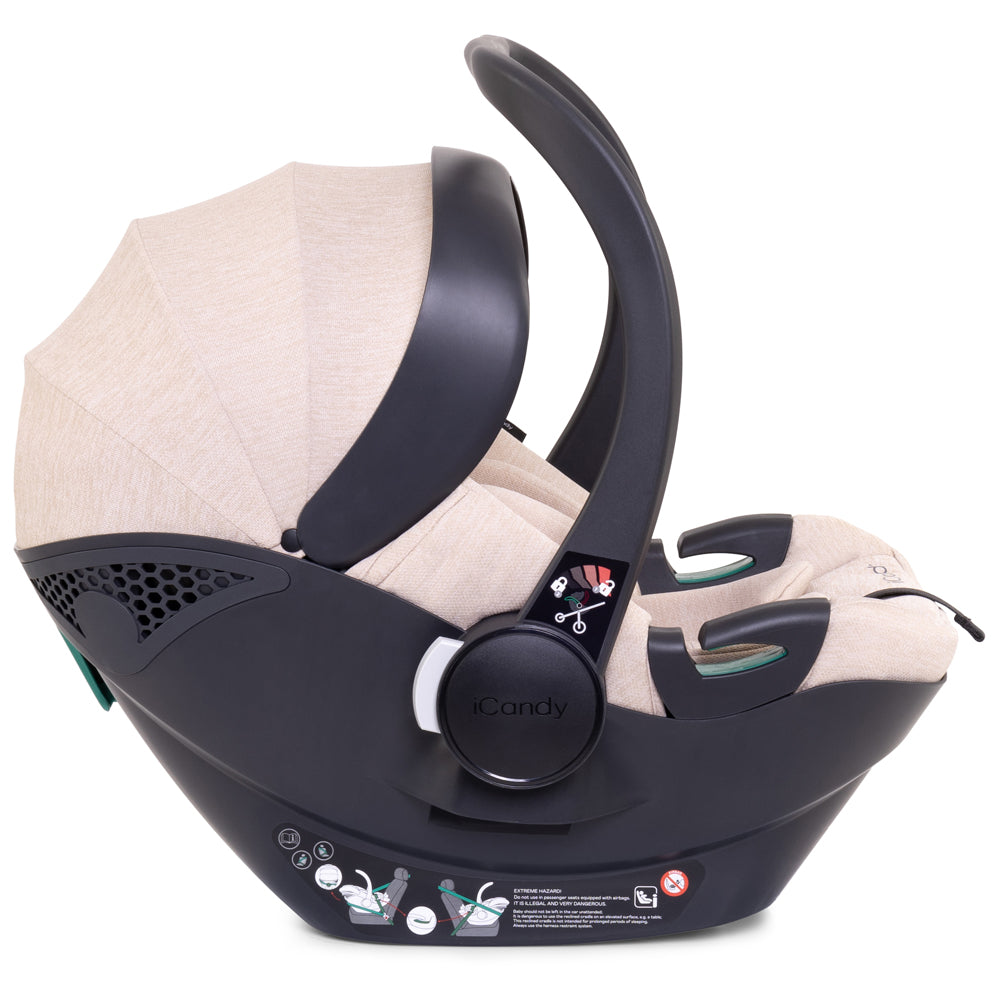 iCandy Orange 4 Travel System Bundle with Cocoon & Base - Rose 14