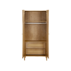 Tutti Bambini Japandi Wardrobe - Light Oak