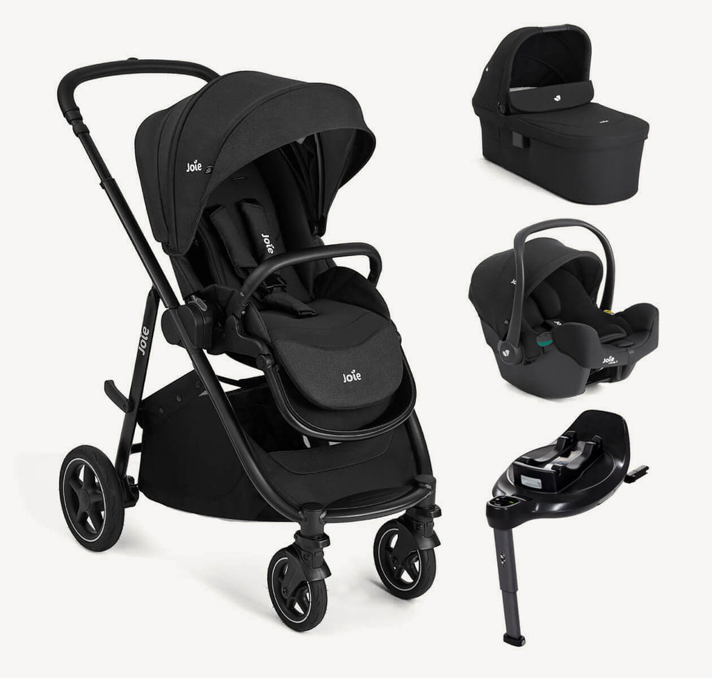 Joie Versatrax On The Go Encore Travel System Bundle - Raven