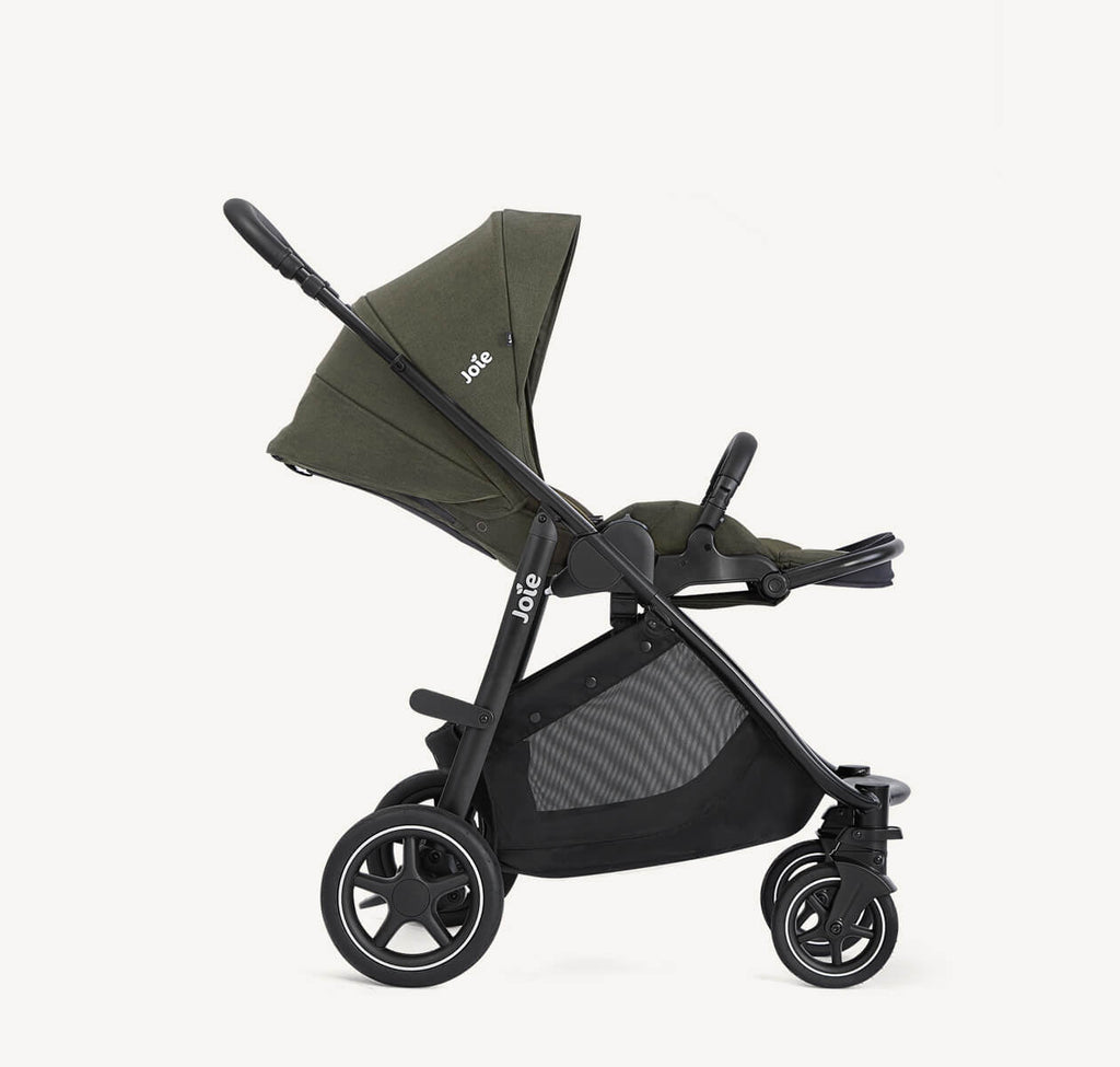 Joie Versatrax On The Go Encore Travel System Bundle - Fern
