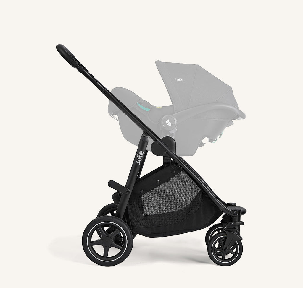 Joie Versatrax On The Go Encore Travel System Bundle - Raven