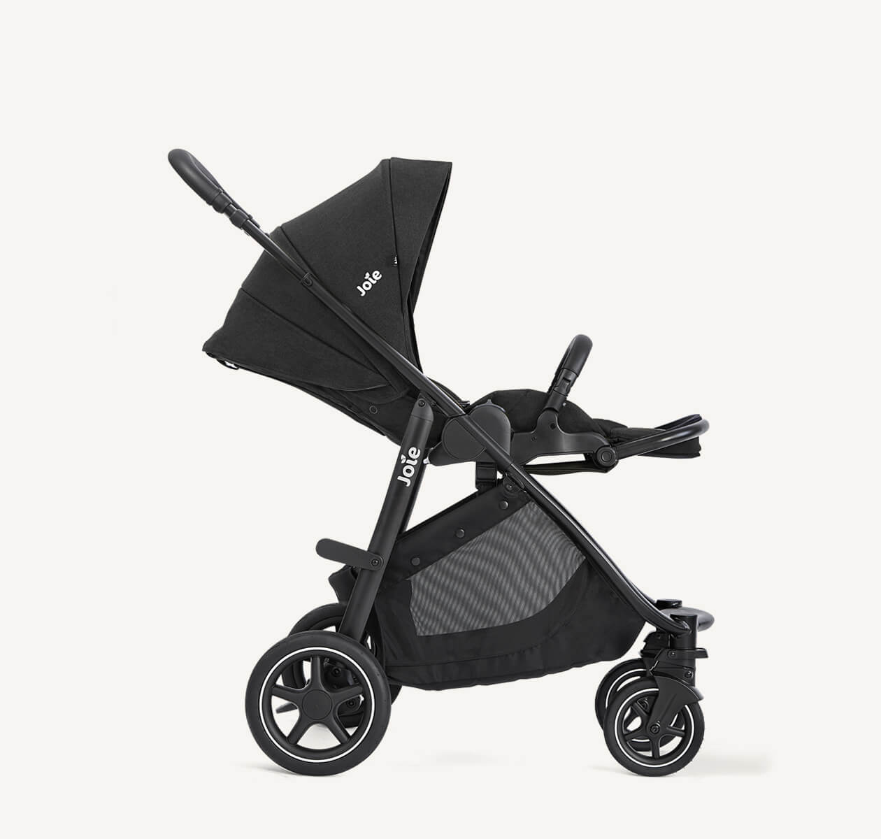 Joie Versatrax On The Go Encore Travel System Bundle - Raven