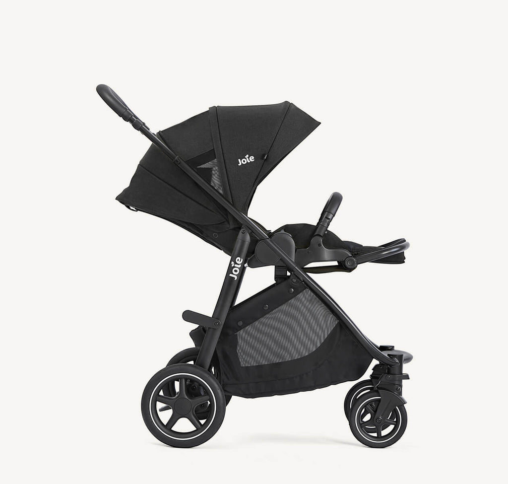 Joie Versatrax On The Go Encore Travel System Bundle - Raven
