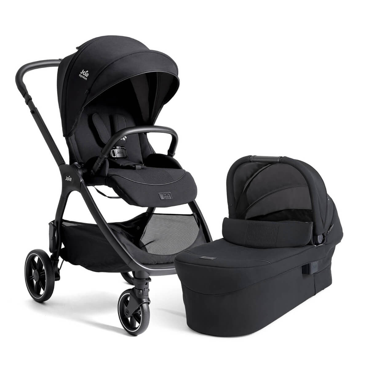Joie Valora Signature Pushchair & Ramble XL Carrycot - Eclipse