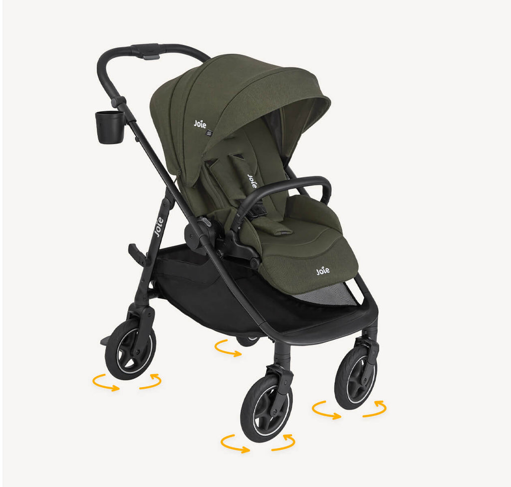 Joie Versadrift Pushchair & Ramble XL Carrycot - Fern