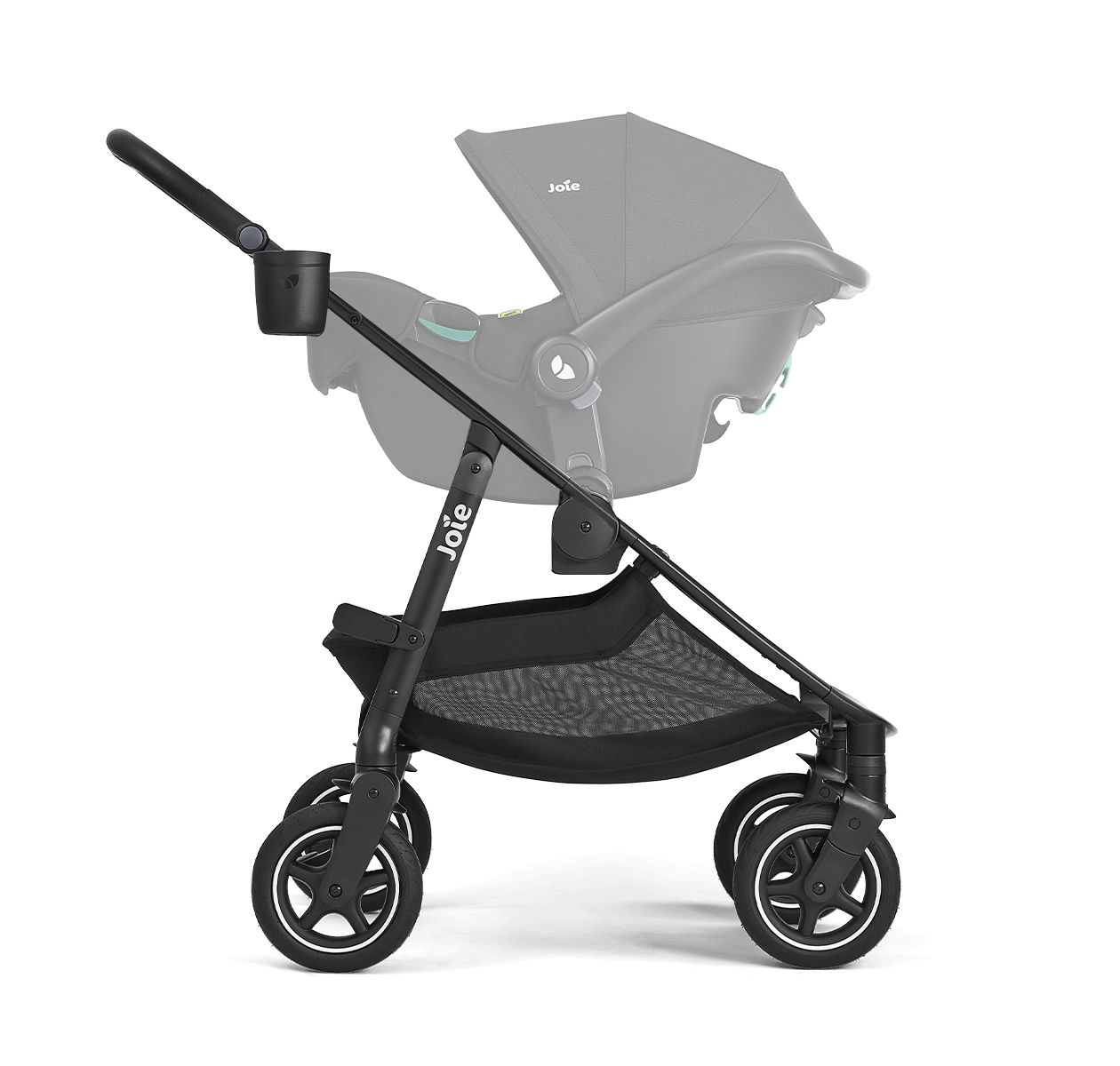 Joie Versadrift Pushchair & Ramble XL Carrycot - Raven